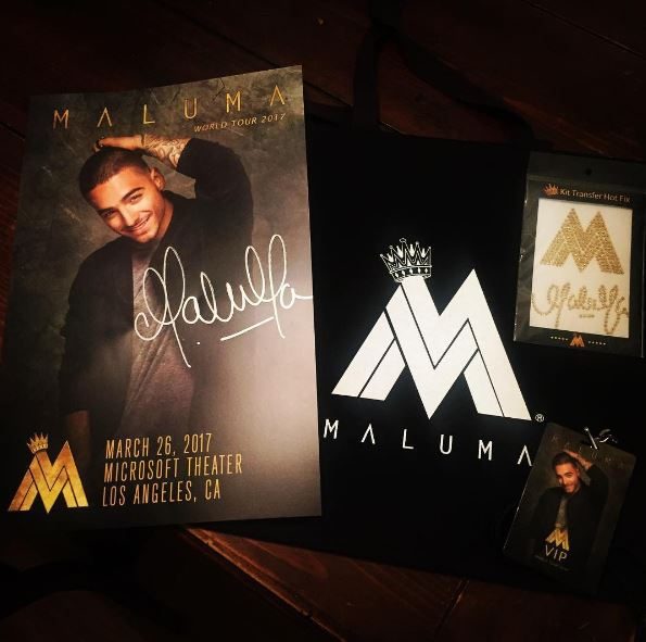 maluma concert vip