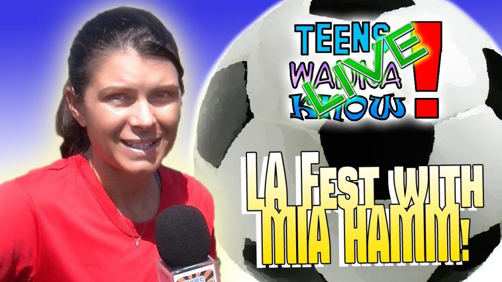 LA Fest with Mia Hamm Foundation and Grassroot Soccer