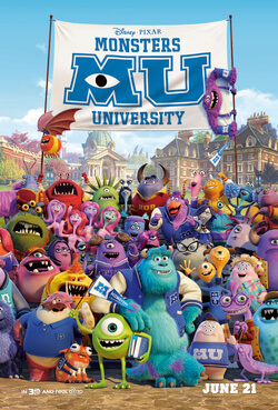 Monsters University poster 3