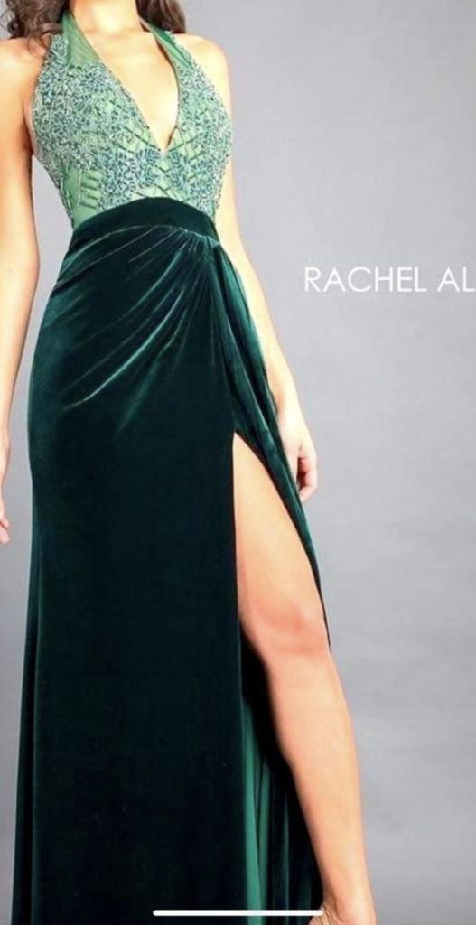 Rachel Allan Green Dress